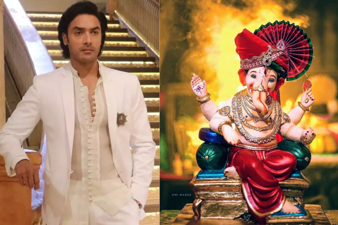 'First time celebrating Ganpati at our new house'- Avinesh Rekhi wishing fans a happy Ganesh Chaturthi